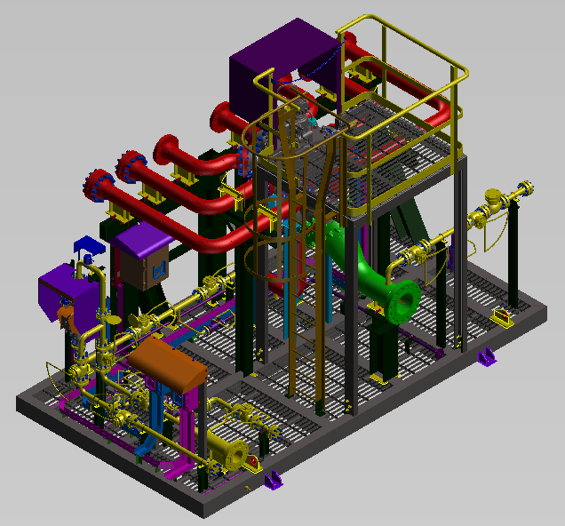 Precision Skid Design and Detailing Services | 3D-LABS