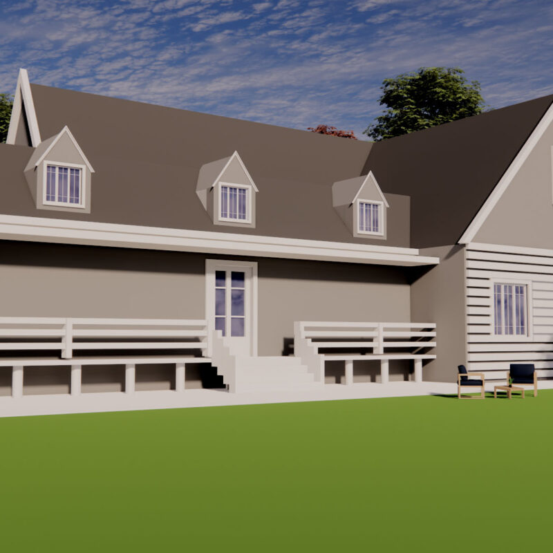 Ranch Exterior Home-515