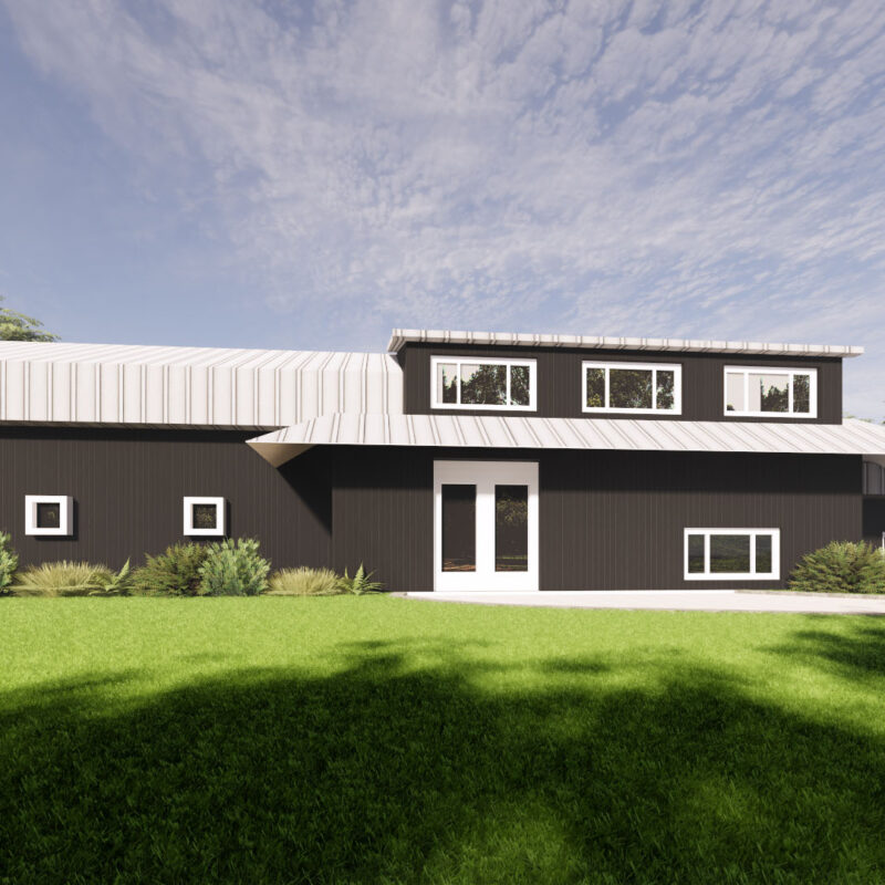 American Floor Plan  Modern House Design-101